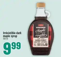 Marché Adonis Irrésistible dark maple syrup offer