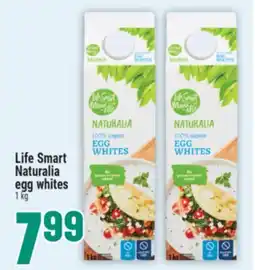 Marché Adonis Life Smart Naturalia egg whites offer
