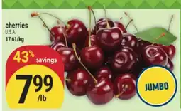 Marché Adonis cherries offer