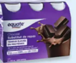 Walmart Equate high protein meal replacement shakes offer