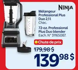 Walmart 72-02. Professional Plus Duo blender offer