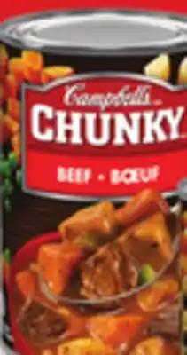 Walmart Soupe Chunky de Campbell's Chac offer
