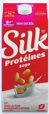 Walmart Silk soy protein plant-based beverage offer