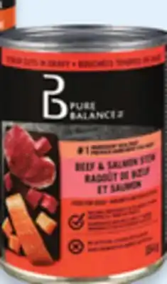 Walmart Pure Balance or Pro+wet dog food offer