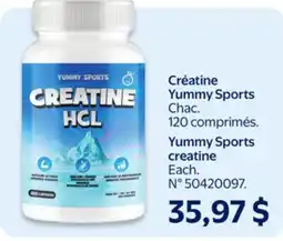 Walmart Yummy Sports creatine offer