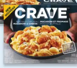 Walmart CRAVE frozen entrees offer