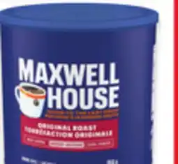 Walmart Maxwell House ground coffee offer