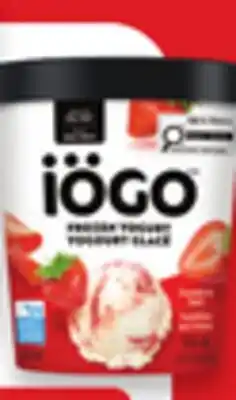 Walmart iögo frozen yogurt tubs offer