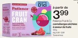 Avril Canneberges séchées à saveur de fruits offer