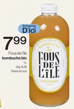 Avril Kombucha bio offer