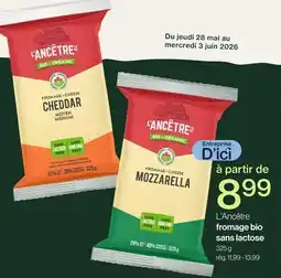 Avril fromage bio sanslactose offer