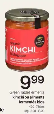 Avril Kimchi ou aliments fermentés bios offer