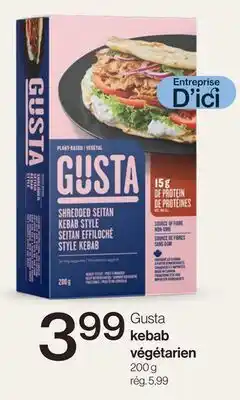 Avril Kebab végétarien offer