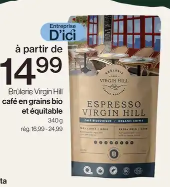 Avril Café en grains bio et équitable offer