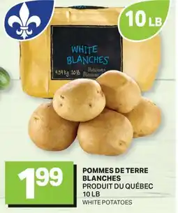 L'Intermarché POMMES DE TERRE BLANCHES, 10 LB | WHITE POTATOES offer