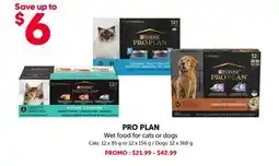 Mondou PRO PLAN Wet food for cats or dogs offer