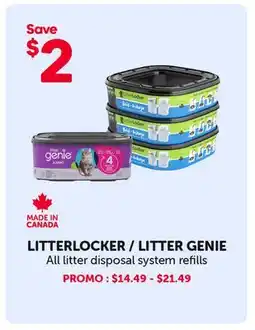 Mondou LITTERLOCKER / LITTER GENIE All litter disposal system refills offer