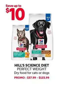 Mondou HILL'S SCIENCE DIET PERFECT WEIGHT Dry food for cats or dogs offer