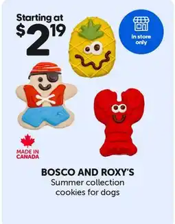 Mondou BOSCO AND ROXY'S Summer collection cookies for dogs offer