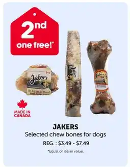 Mondou JAKERS Selected chew bones for dogs offer