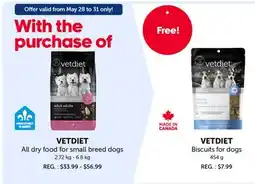Mondou VETDIET All dry food for small breed dogs offer