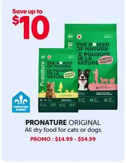 Mondou PRONATURE ORIGINAL All dry food for cats or dogs offer