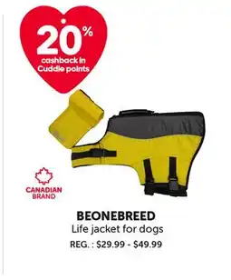 Mondou BEONEBREED Life jacket for dogs offer