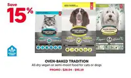Mondou OVEN-BAKED TRADITION All dry vegan or semi-moist food for cats or dogs offer