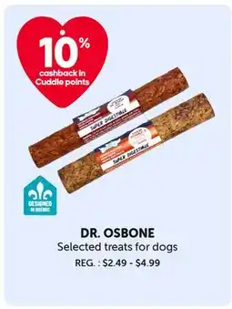 Mondou DR. OSBONE Selected treats for dogs offer