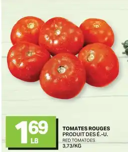 L'Intermarché TOMATES ROUGES | RED TOMATOES offer