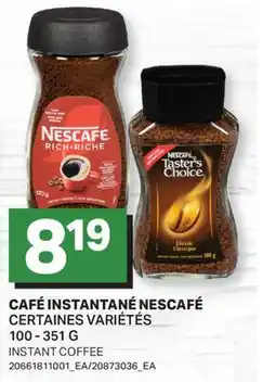 L'Intermarché CAFÉ INSTANTANÉ | INSTANT COFFEE offer