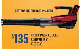 Canac Professional Leaf Blower 18V offer