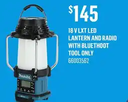 Canac 18 V LXT LED LANTERN AND RADIO WITH BLUETHOOT TOOL ONLY offer