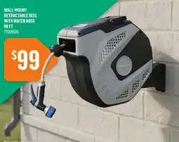 Canac Wall-Mount Retractable Reel with Water Hose 98ft offer