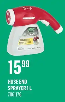Canac Hose End Sprayer offer