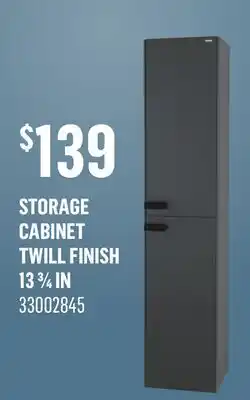 Canac Elina Storage Cabinet Twill Finish 133/4in offer