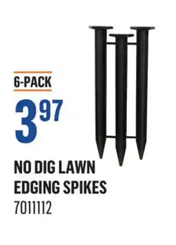 Canac No Dig Lawn Edging Spikes offer
