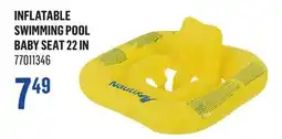 Canac Inflatable Swimming Pool Baby Seat 22in offer