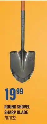 Canac Round Shovel Sharp Blade offer