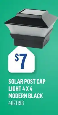 Canac Solar Post Cap Light 4 X 4 offer