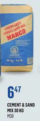 Canac CEMENT & SAND MIX offer