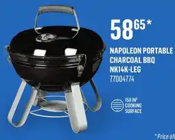 Canac Napoleon Portable Charcoal BBQ offer