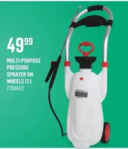 Canac MULTI-PURPOSE PRESSURE SPRAYER ON WHEELS offer
