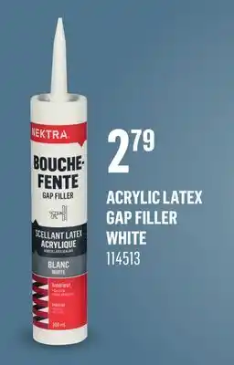 Canac Acrylic latex Gap Filler White offer
