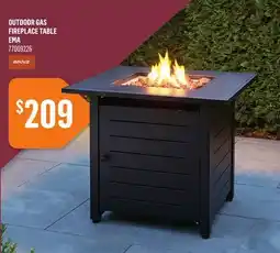 Canac OUTDOOR GAS FIREPLACE TABLE EMA offer