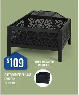 Canac Outdoor Fireplace offer