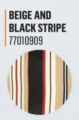 Canac BEIGE AND BLACK STRIPE offer