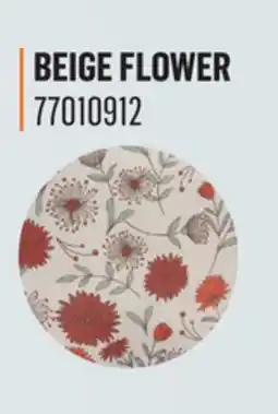 Canac BEIGE FLOWER offer