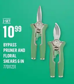 Canac Bypass Pruner and Floral Shears 6in offer
