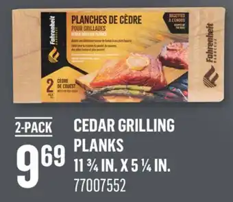 Canac Cedar Grilling Planks offer